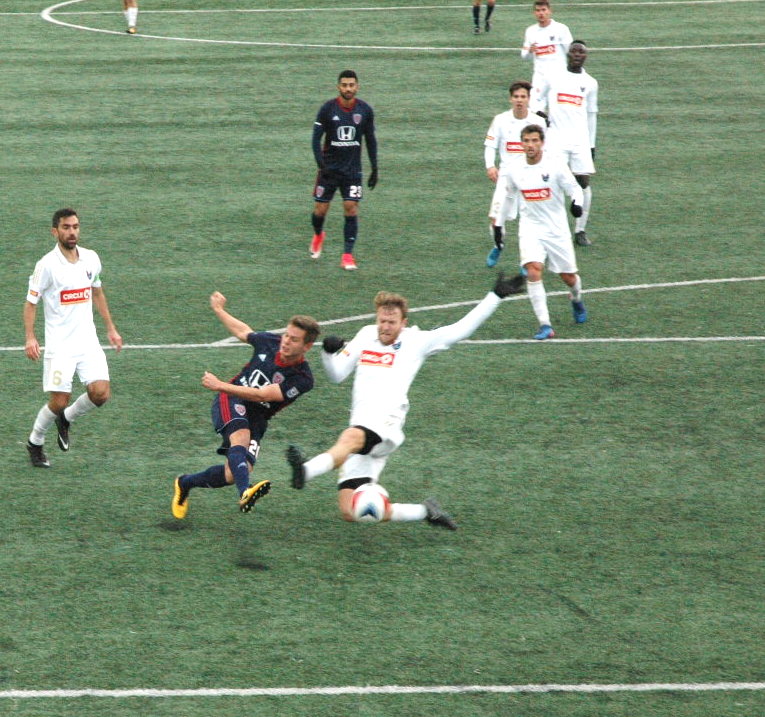 David Goldsmith on the attack