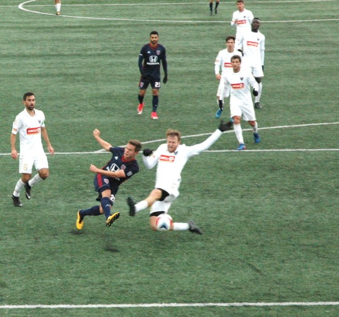 David Goldsmith on the attack