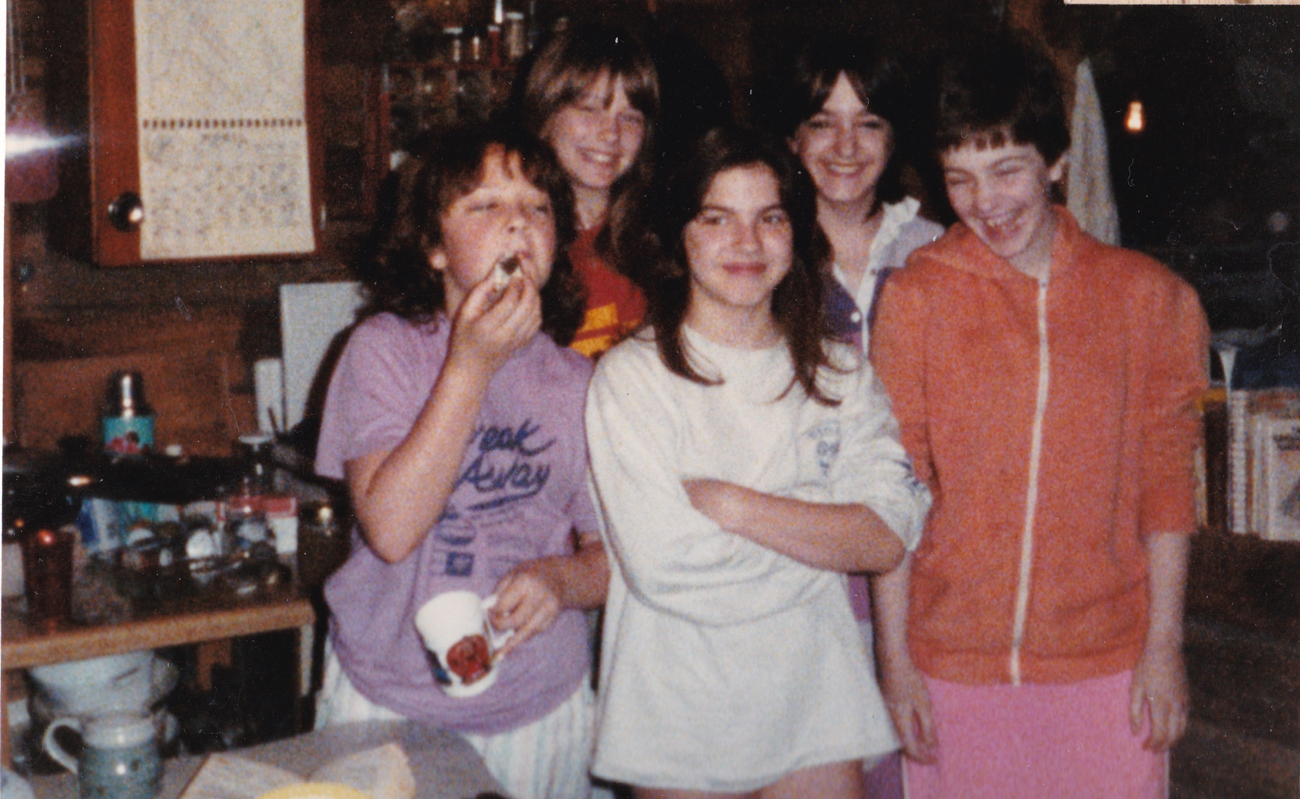 Becca and friends 9th bday Hash Road