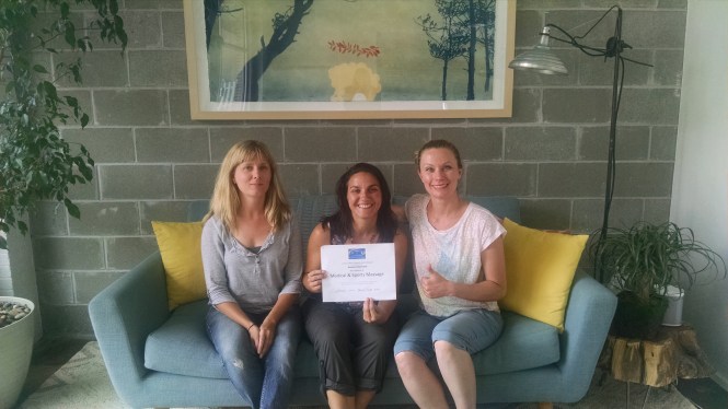 Nicci Rebecca and Tasha after I graduated massage college.jpg